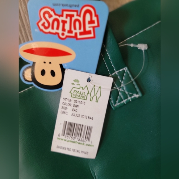 Paul Frank "Julius" Tote Bag - Picture 3 of 3